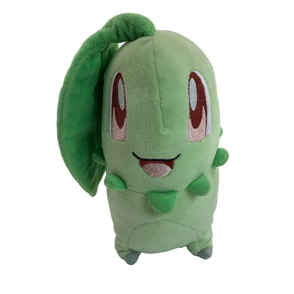 Pokemon 7" Plush Toy - Chikorita - WCT Wicked Cool‎ Toys 2019 Cute Soft